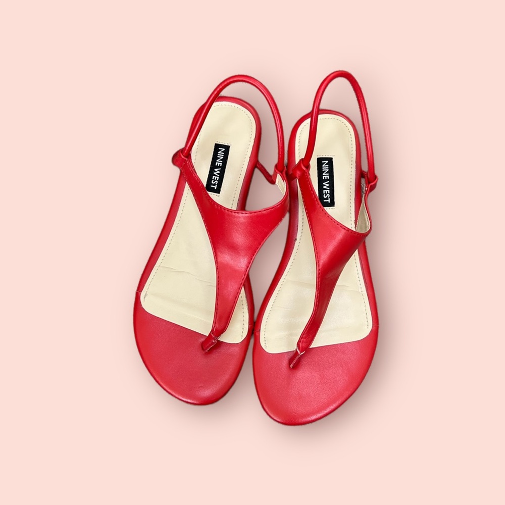 Nine West Red Sandal